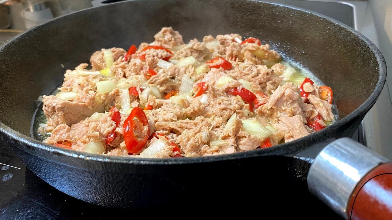 how to cook tuna sisig